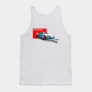 TOYO TA SUPRA LIBRTYWLK CUSTOM ILLUSTRATION Tank Top